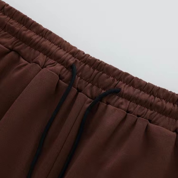 Men’s Stylish Loose Shorts, Cross Drawstring print. - Picture 12 of 12